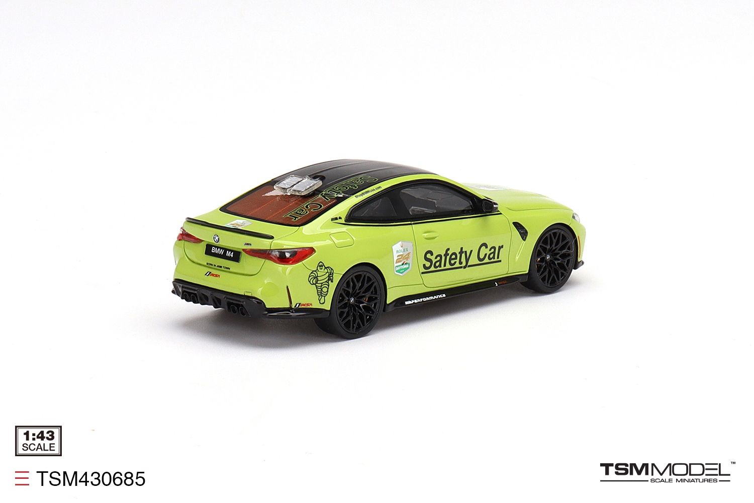BMW M4 Safety Car Daytona 24 Hrs 2022 1:43 TSM Model