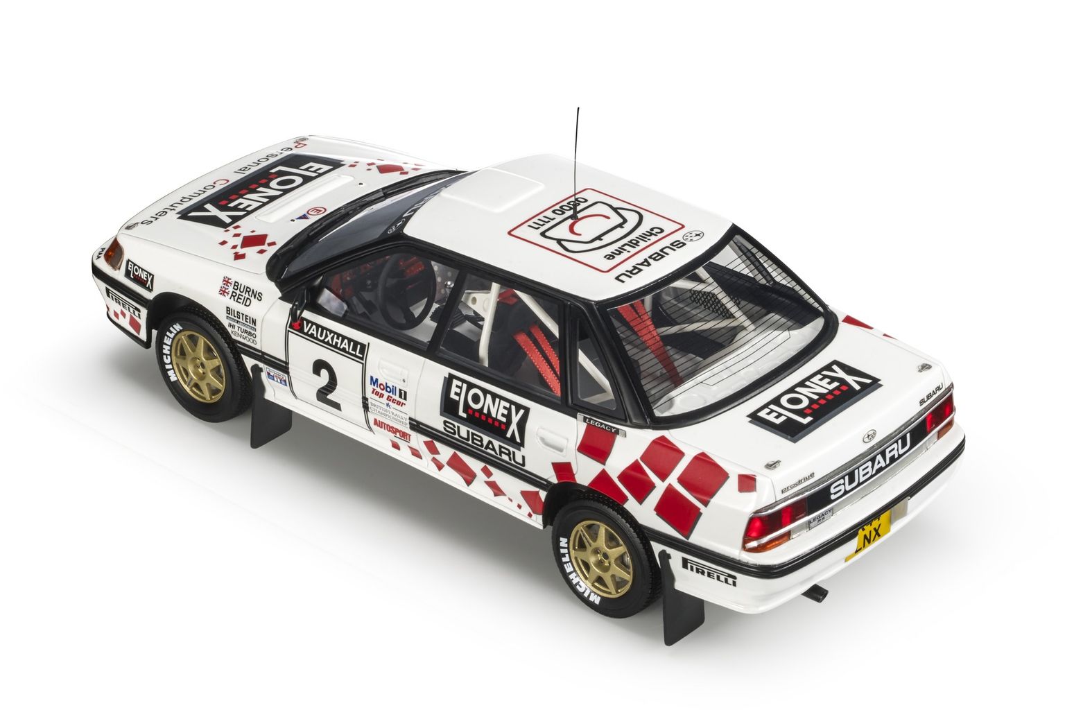 Subaru Legacy RS #2 Burns/Reid Winner British Rally 1993 1:18 Top Marques Collectibles