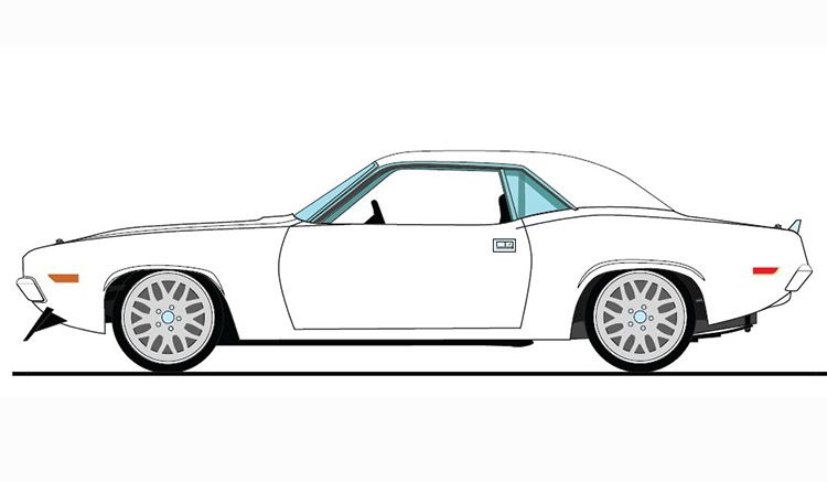 Dodge Challenger Street Fighter *Kowalski* 1970 white 1:18 Acme Diecast