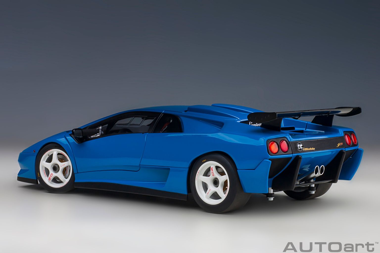 Lamborghini Diablo SV R 1996 blue Le Mans 1:18 AUTOart