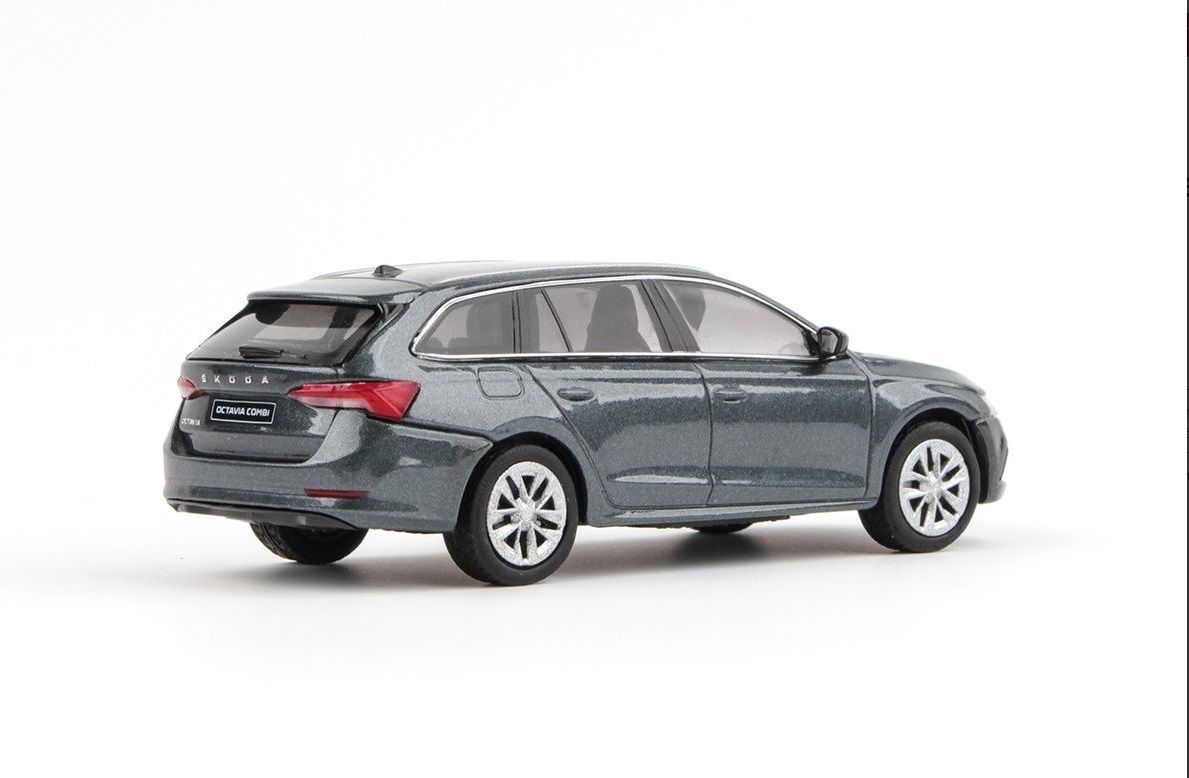Škoda Octavia IV Combi 2020 šedá quartz metalíza 1:43 Abrex