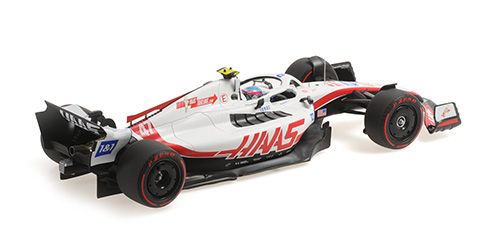 Haas F1 Team VF-22 #47 M.Schumacher First Point British GP 2022 1:18 Minichamps 