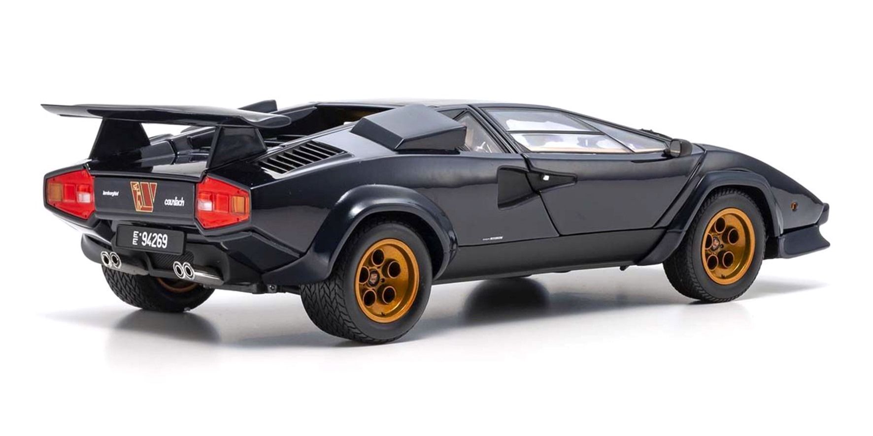 Lamborghini Countach LP500S Walter Wolf 1982 dark blue 1:18 Kyosho