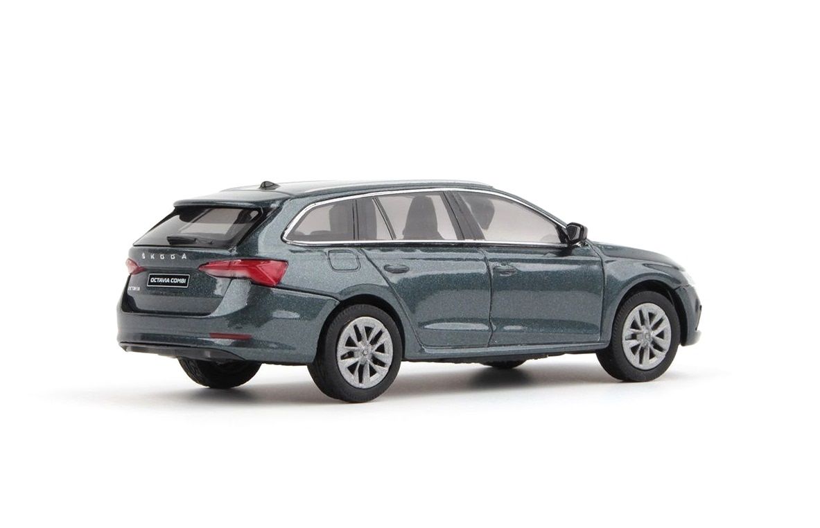 Škoda Octavia IV Combi 2020 šedá graphite metalíza 1:43 Abrex