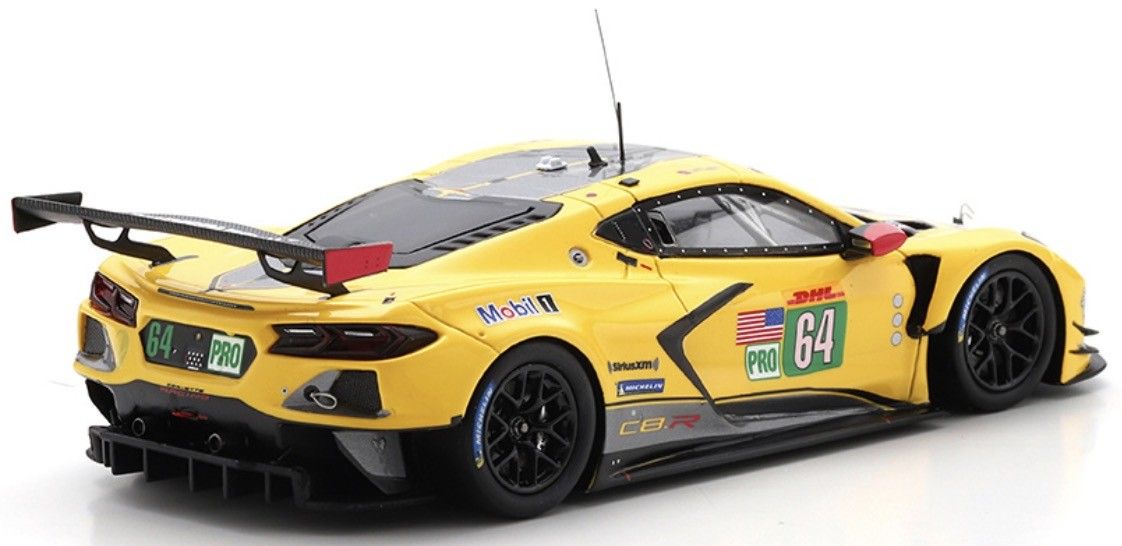Chevrolet Corvette C8.R #64 Milner/Tandy Corvette Racing 2nd WEC Sebring 1000 Miles GTE PRO 2022 1:43 TSM Model