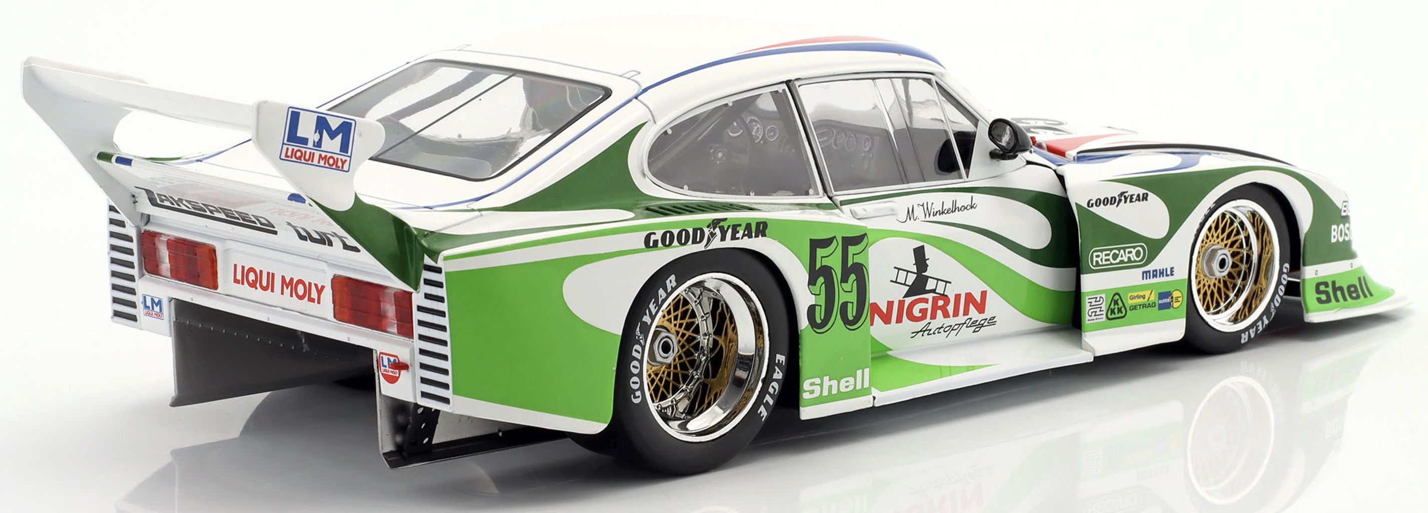 Ford England Capri Turbo Gr.5 Team Liqui Moly #55 M.Winkelhock DRM 1981 1:18 Werk83