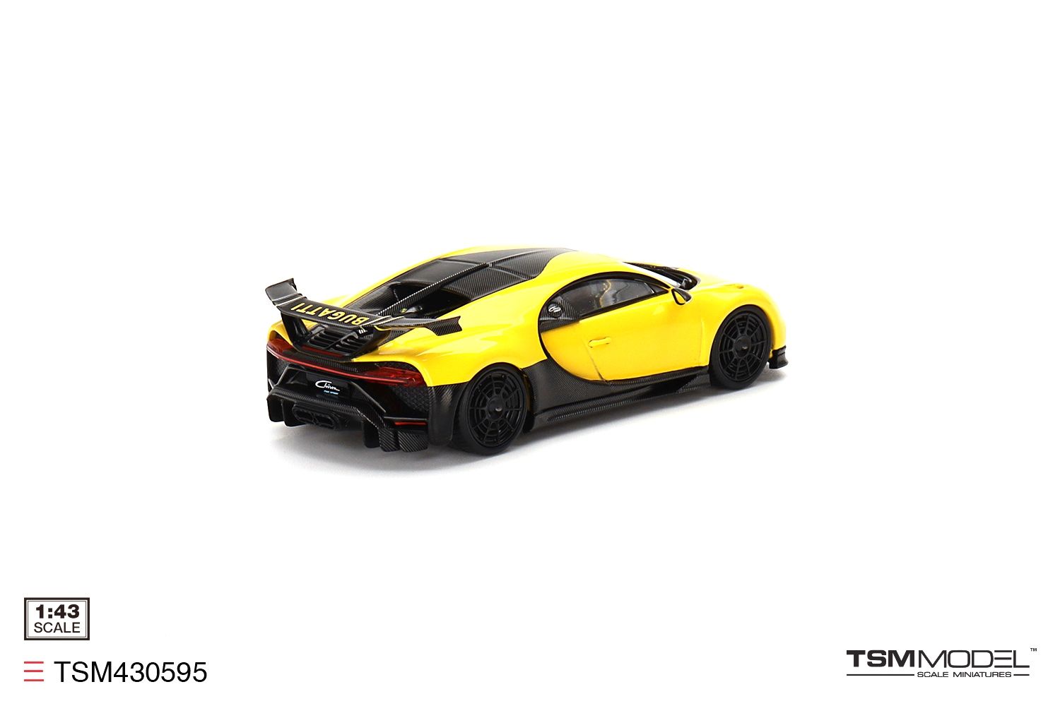 Bugatti Chiron Pur Sport yellow 1:43 TSM Model