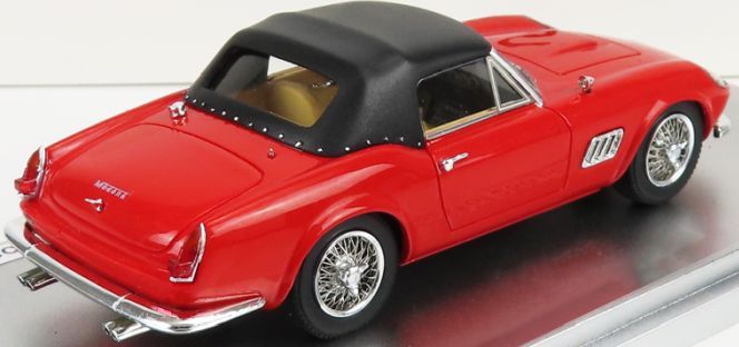 Modena 250GT California Spider Closed 1961 red/black 1:43 KESS Model