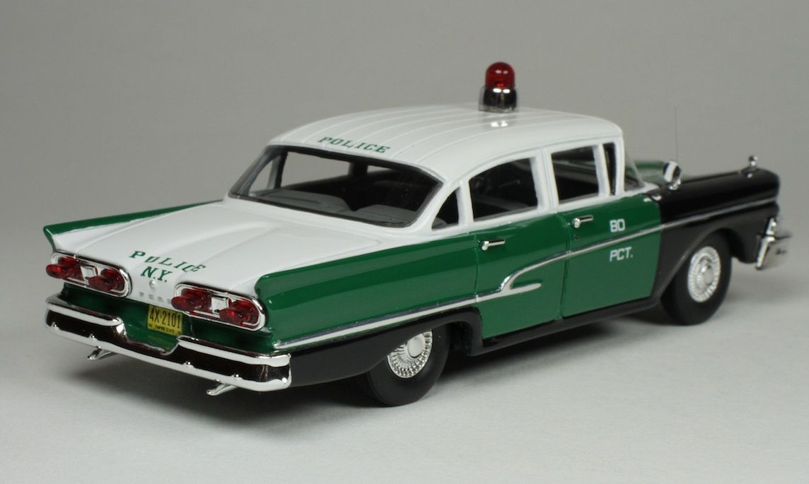 Ford USA Fairlane Now York Police Department 1959 1:43 Goldvarg Collection