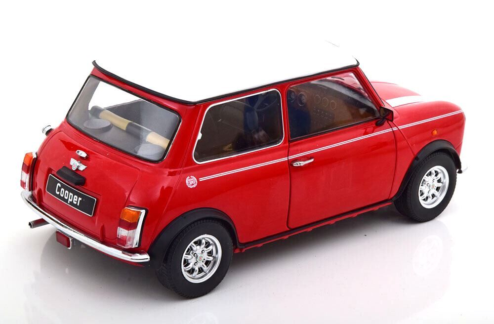 Mini Cooper LHD 1992 red/white 1:12 KK Scale