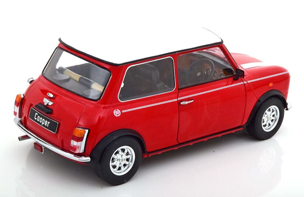 Mini Cooper RHD 1992 red/white 1:12 KK Scale
