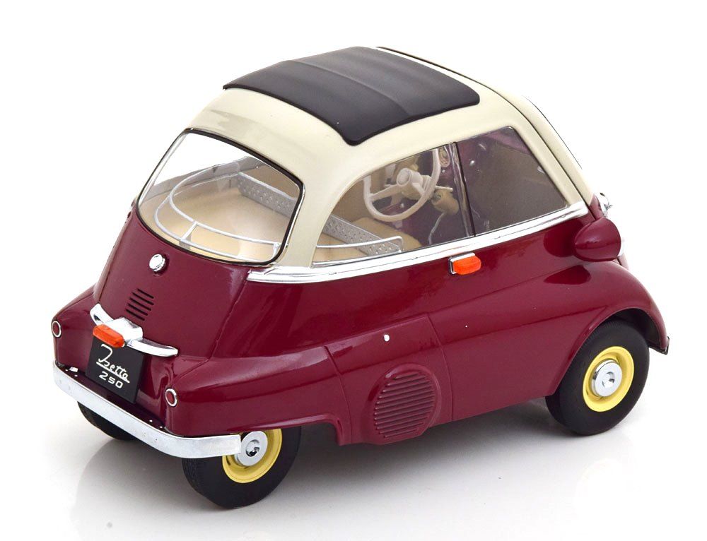 BMW Isetta 1959 dark red/light grey 1:12 KK Scale