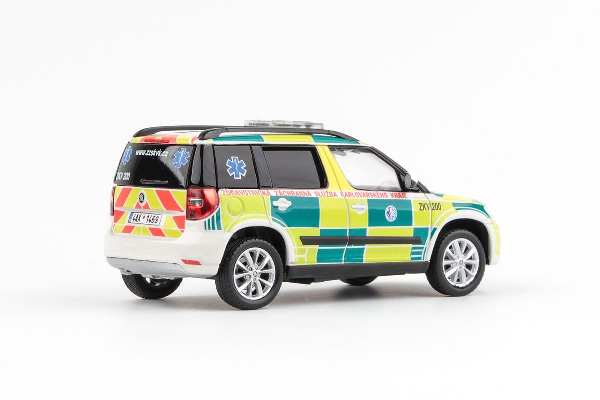 Škoda Yeti FL 2013 ZZS Karlovarského Kraje 200 1:43 Abrex