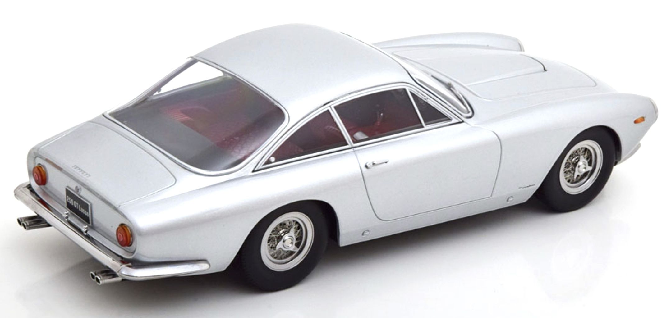Ferrari 250 GT Lusso 1962 silver 1:18 KK Scale