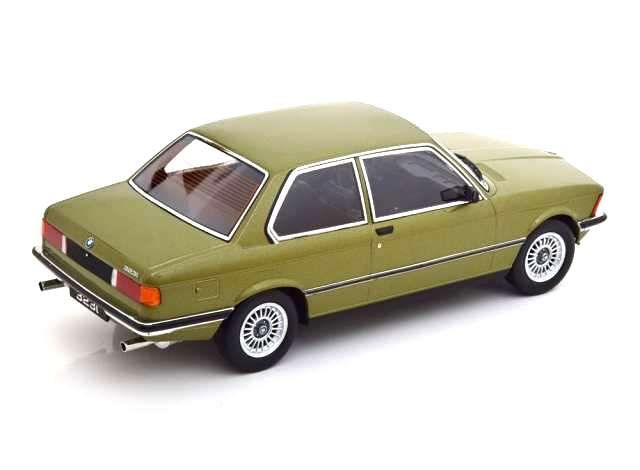 BMW 3-Series 323i E21 1975 green metallic 1:18 KK Scale