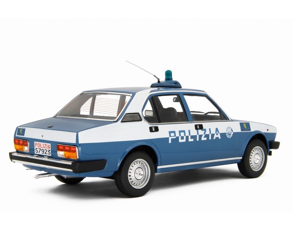 Alfa Romeo Alfetta 2.0 L 1978 Polizia 1:18 Laudoracing Model 