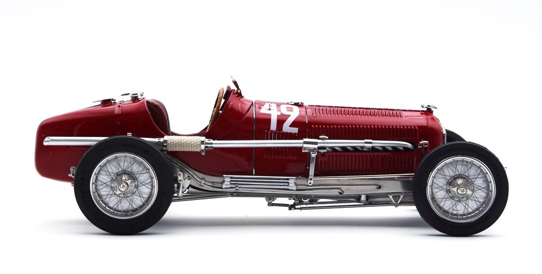 Alfa Romeo P3 #42 Chiron Winner GP Marseille 1933 1:18 CMC