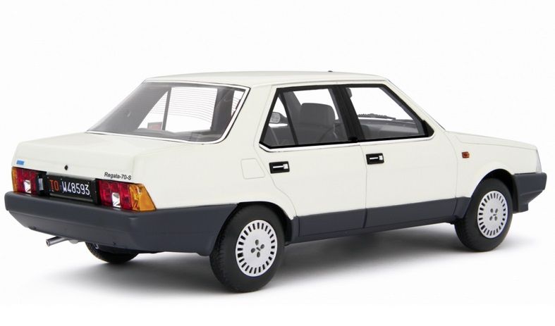 Fiat Regata 70S 1983 white 1:18 Laudoracing Model