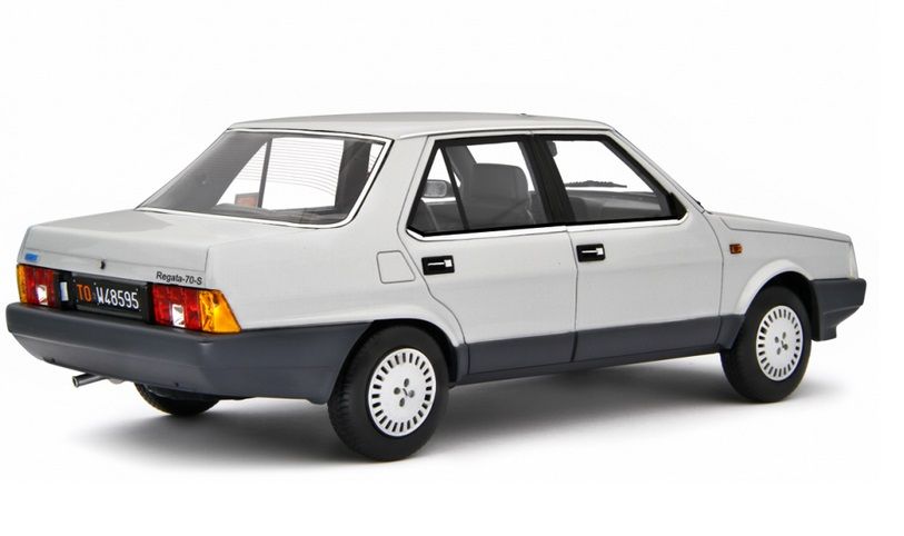 Fiat Regata 70S 1983 silver 1:18 Laudoracing Model