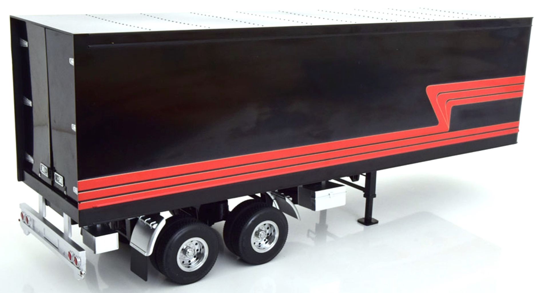 Trailer for Truck Rimorchio black/red 1:18 Road Kings