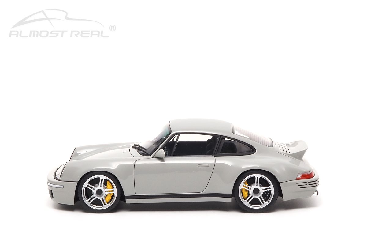 Porsche 911 964 RUF SCR Coupe 2018 chalk grey 1:18 Almost Real