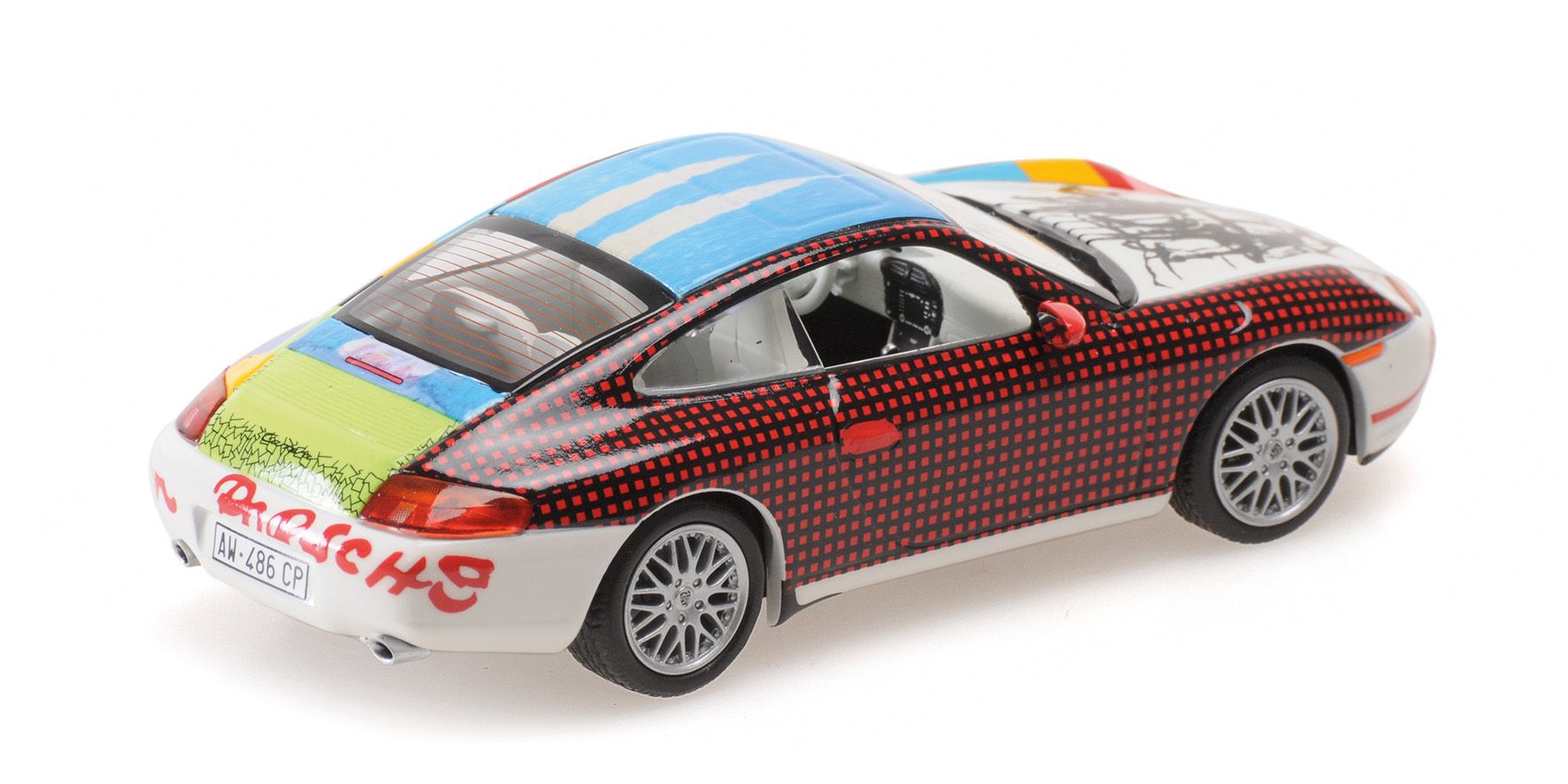 Porsche 911 Turbo Type 965 Bleu Violet métallisé 1/43 Minichamps 430069107