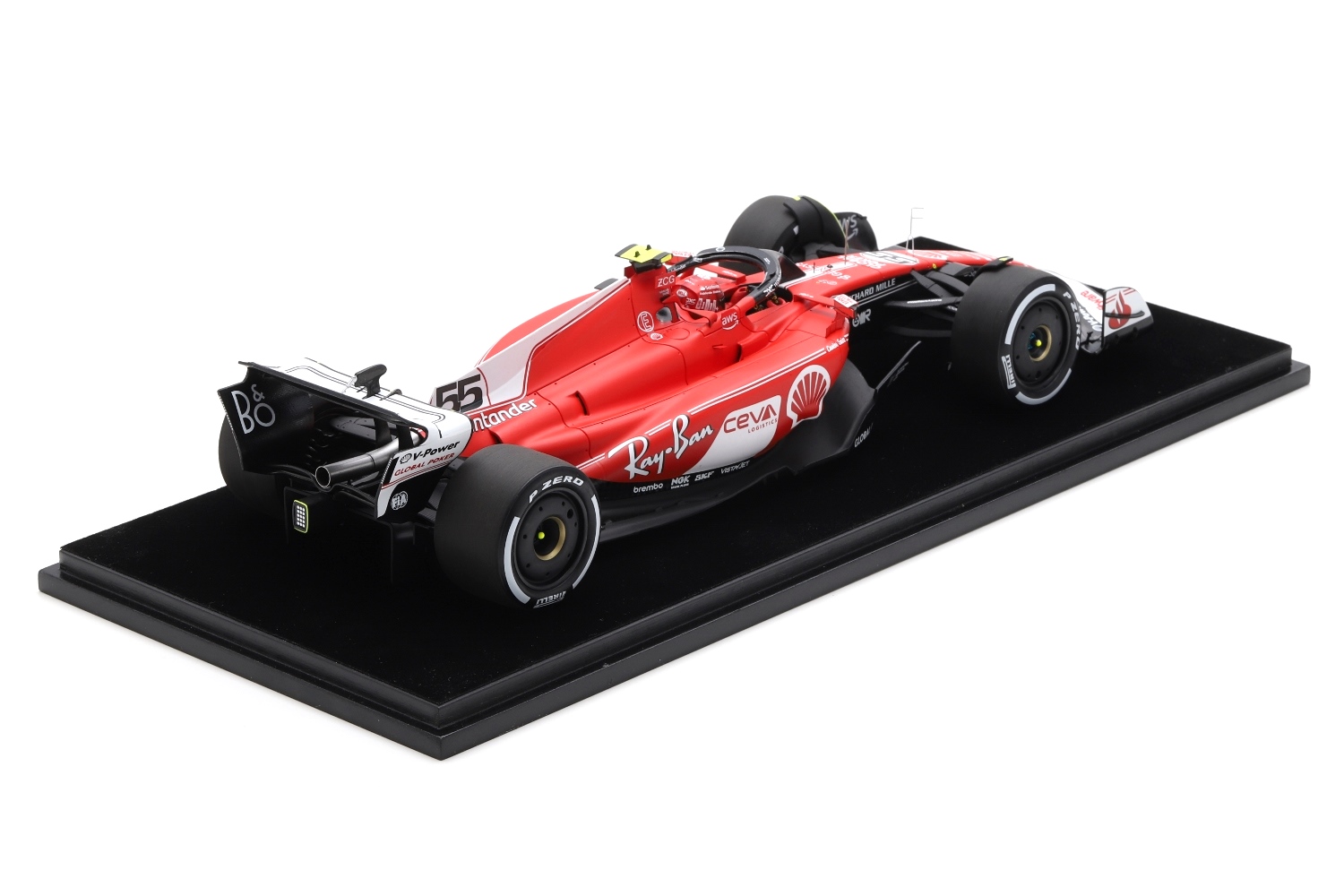 Ferrari SF-23 #55 C.Sainz Las Vegas GP 2023 1:18 Look Smart