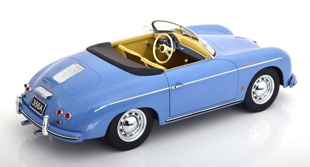 Porsche 356 A Speedster 1955 light blue 1:12 KK Scale