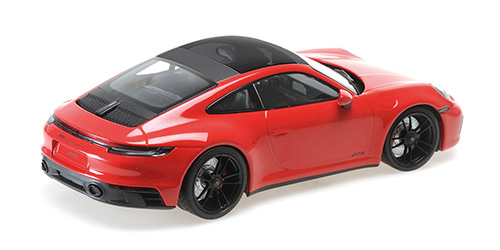 Porsche 911 Carrera 4 GTS 2020 red 1:18 Minichamps