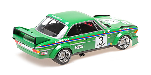 BMW 3.0 CSL Sorini #3 Facetti/Finotto Winner Brno 1978 1:18 Minichamps 