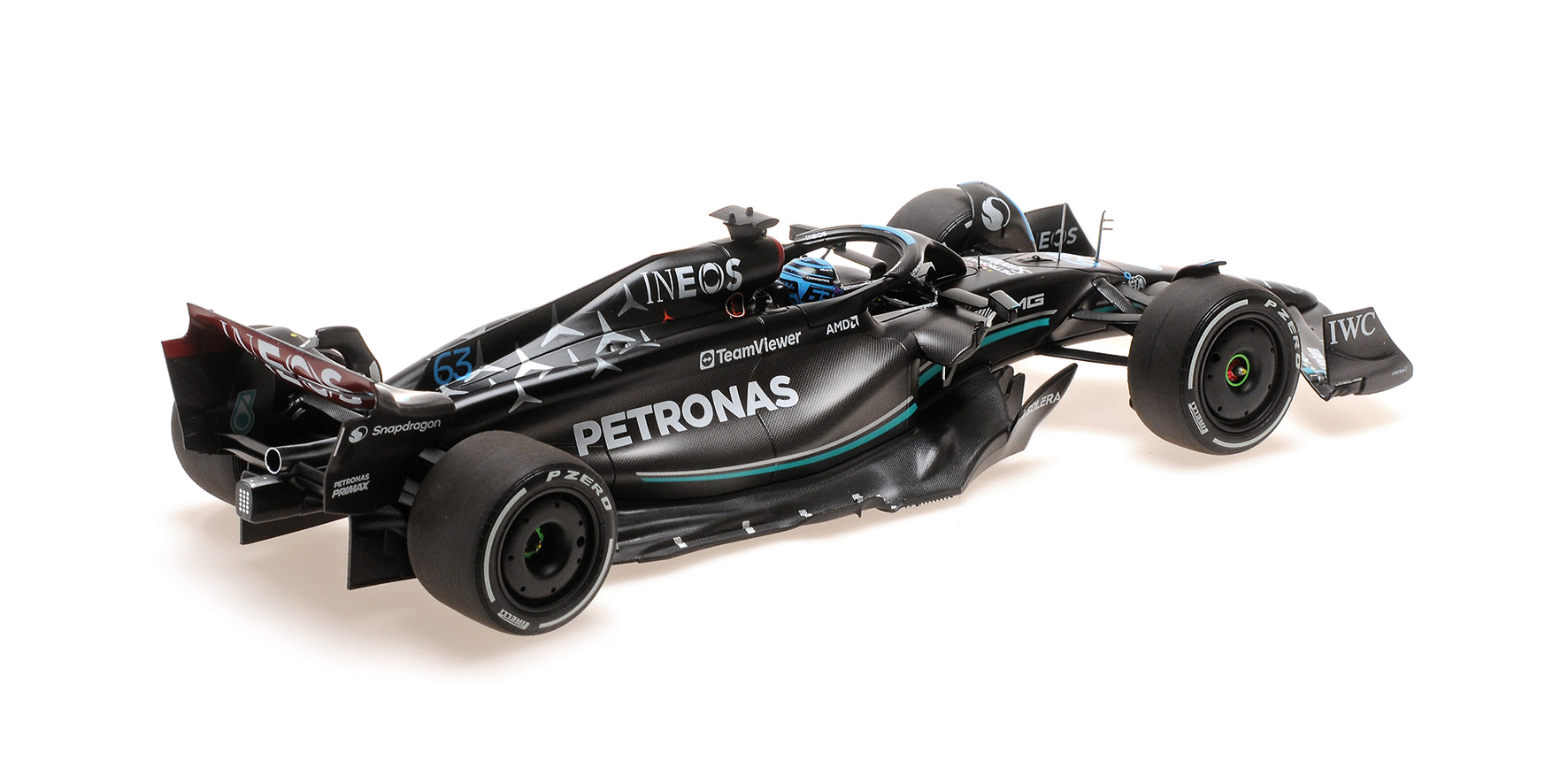Mercedes-AMG Petronas F1 Team F1 W14 E Performance #63 G.Russell Australian GP 2023 1:18 Minichamps 