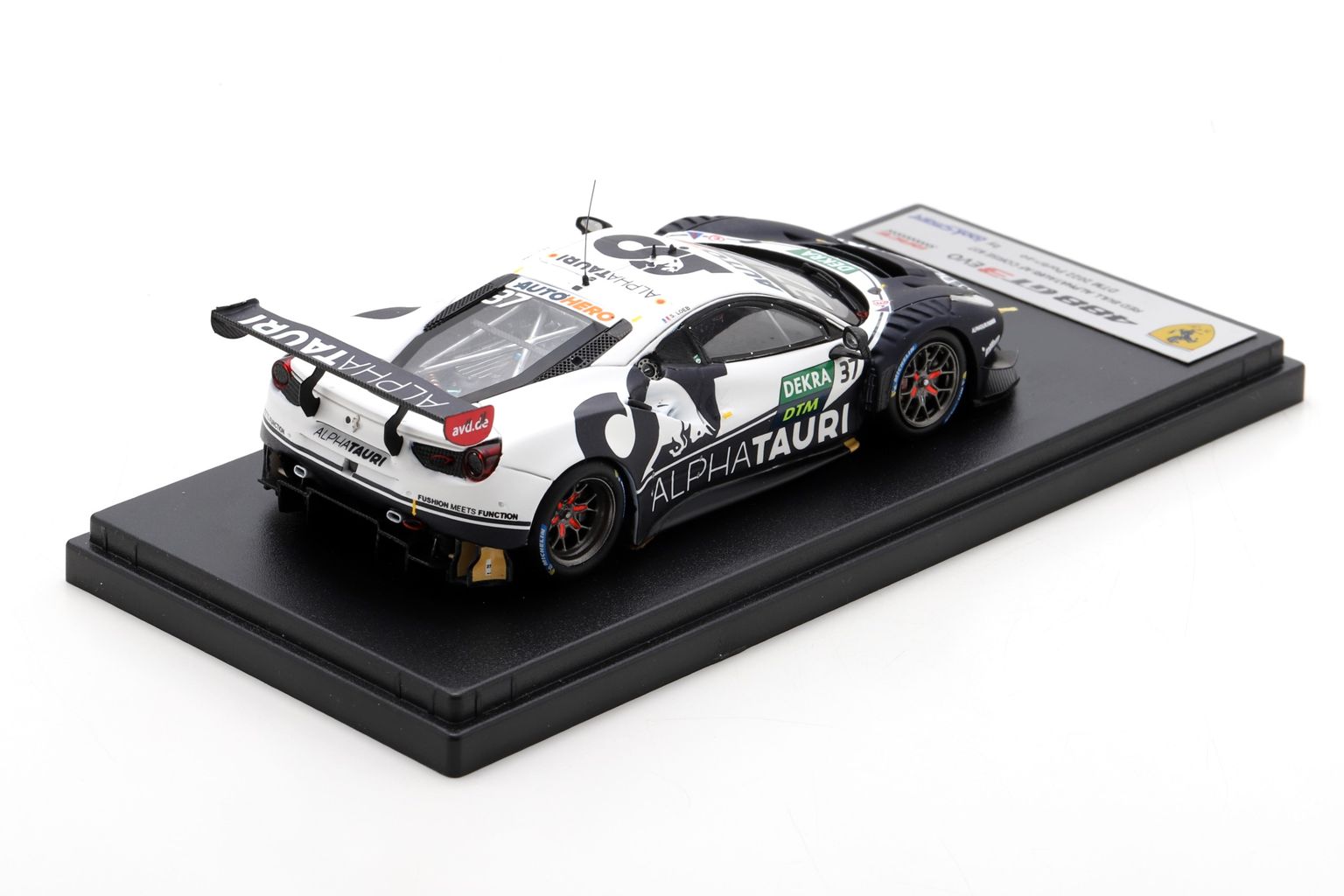 Ferrari 488 GT3 EVO #37 S.Loeb Red Bull Alphatauri AF Corse DTM 2022 Portimao 1:43 Look Smart