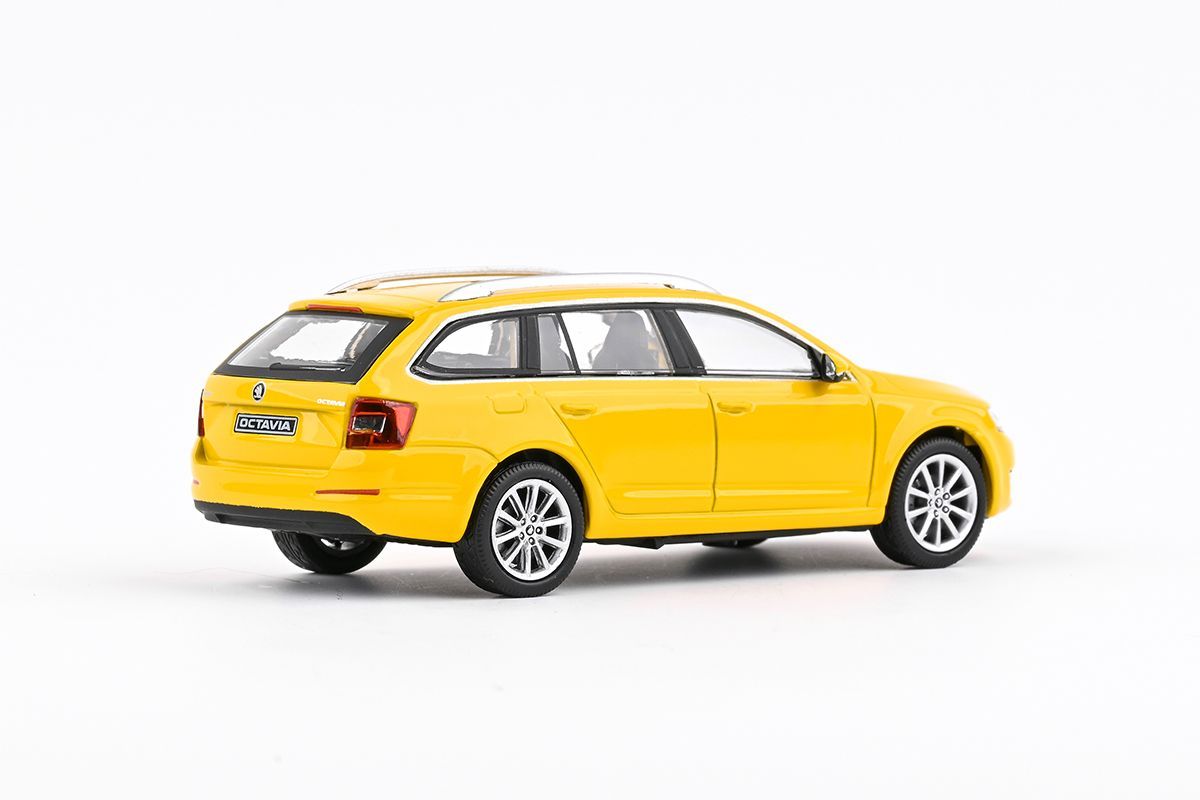Škoda Octavia III Combi 2013 žlutá Taxi 1:43 Abrex