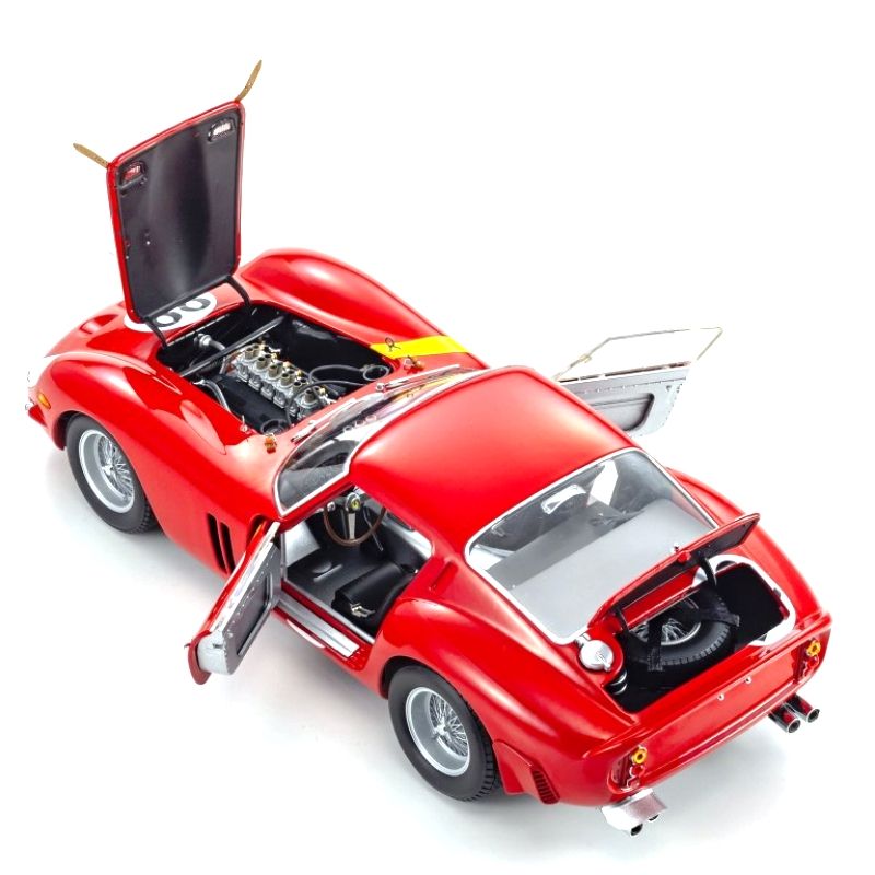 Ferrari 250 GTO 3.0L V12 Team Equipe Nationale Belge #22 Dernier/*Beurlys* Blaton 3rd 24H Le Mans 1962 1:18 Kyosho