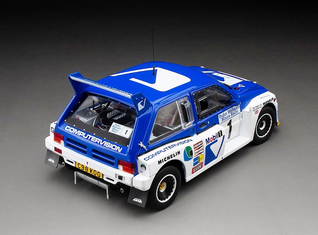 MG Metro 6R4 #1 Pond/Arthur Rallye Manx 1986 1:18 Sun Star