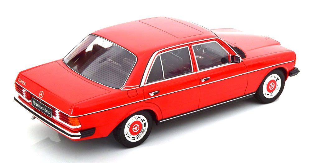 Mercedes-Benz 230E W123 1975 red 1:18 KK Scale