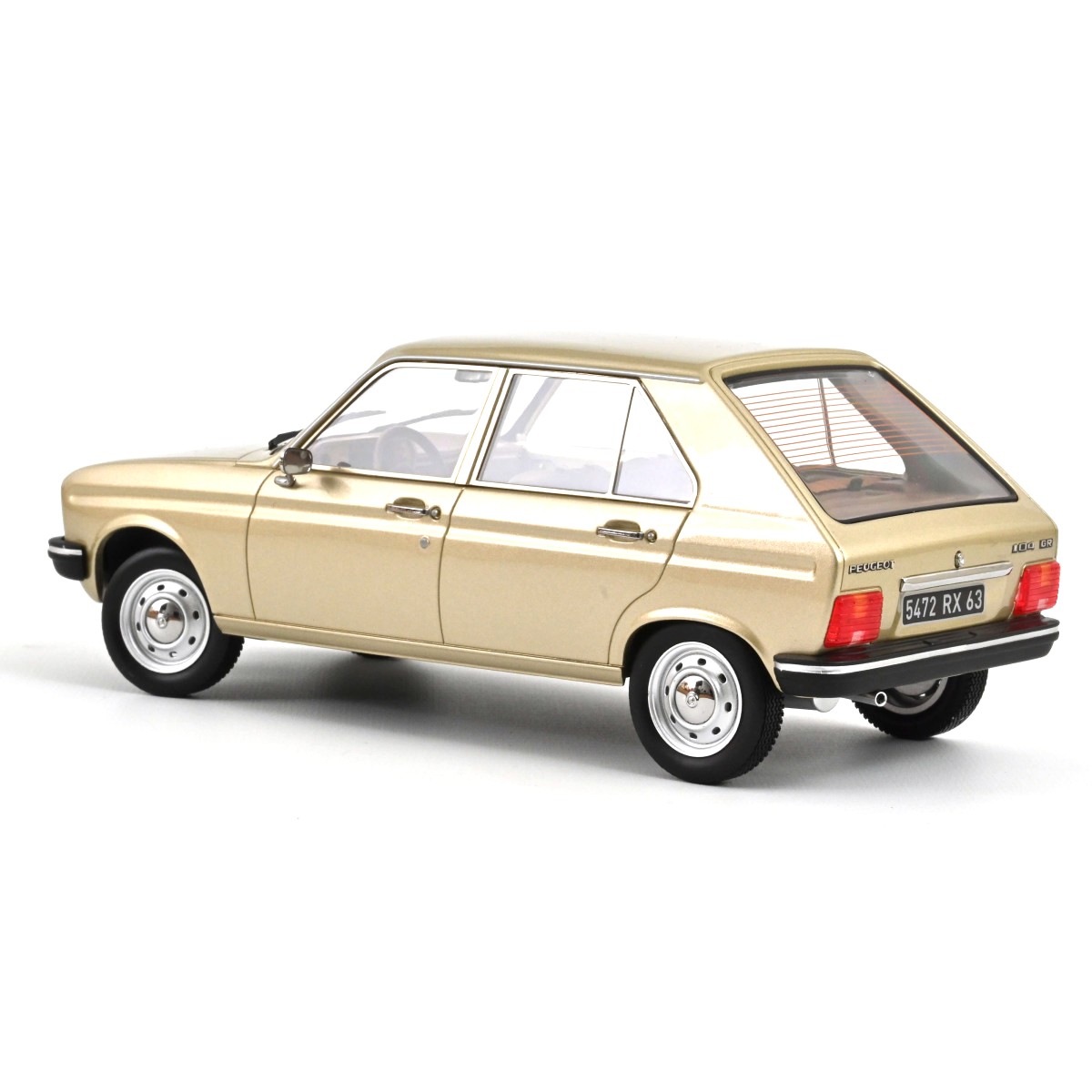 Peugeot 104 GR 1981 beige metallic 1:18 Norev