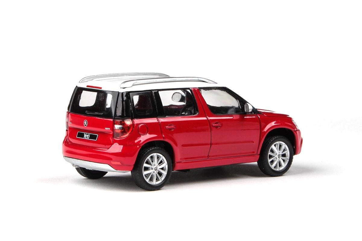 Škoda Yeti FL 2013 červená corrida 1:43 Abrex