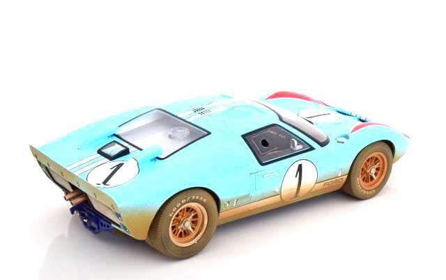 Ford GT40 MK II #1 Miles/Hulme Le Mans 1966 Dirty Version 1:12 CMR