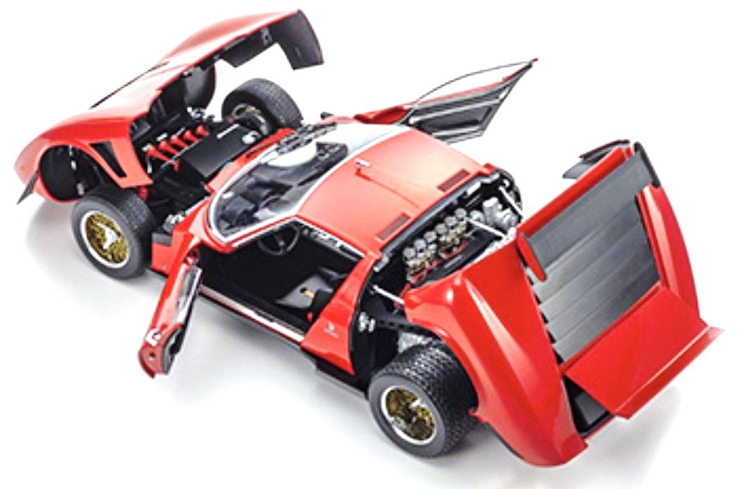 Lamborghini Miura SVR 1970 red 1:12 Kyosho
