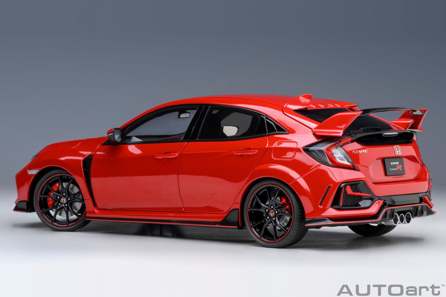 Honda Civic Type R FK8 2021 flame red 1:18 AUTOart