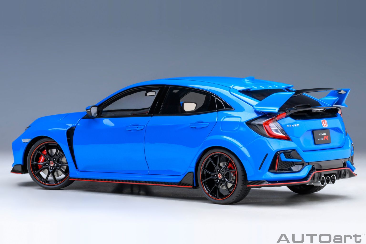 Honda Civic Type R FK8 2021 racing blue pearl 1:18 AUTOart