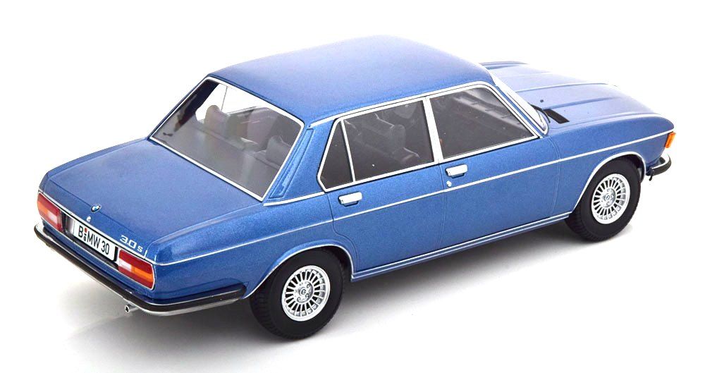 BMW 3.0S E3 MKII 1971 blue metallic 1:18 KK Scale