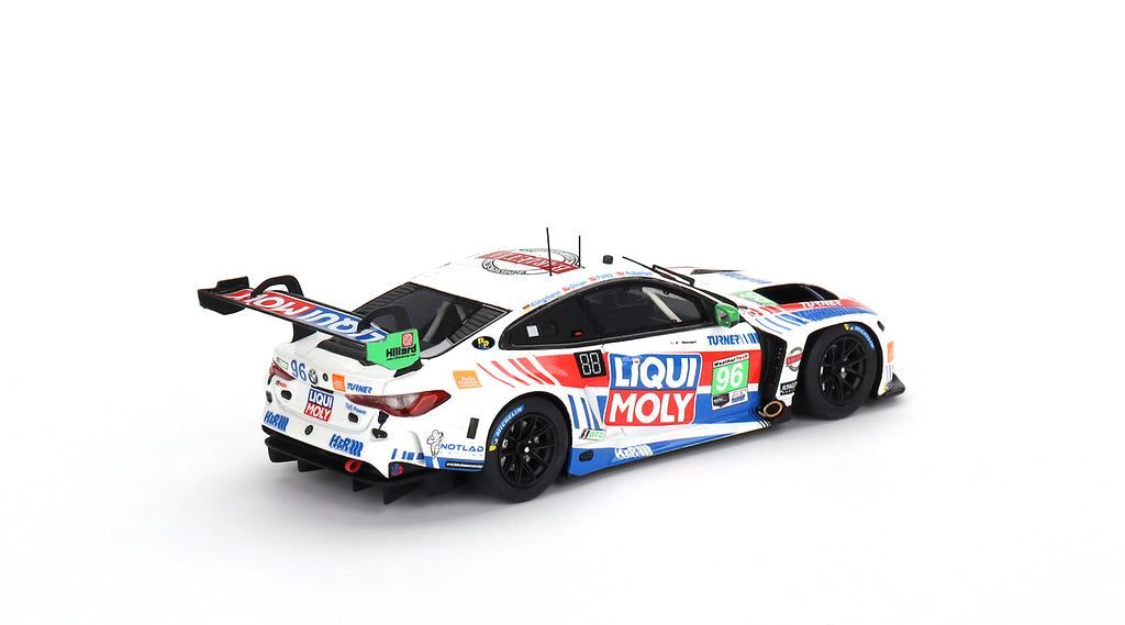 BMW M4 GT3 Turner Motorsports #96 Dinan/Foley/Gallagher 2nd IMSA 12H Sebring 2023 1:43 TSM Model