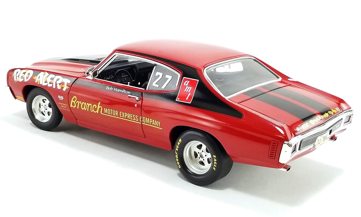 Chevrolet Chevelle LS6 *Red Alert #27* 1970 red/black 1:18 Acme Diecast