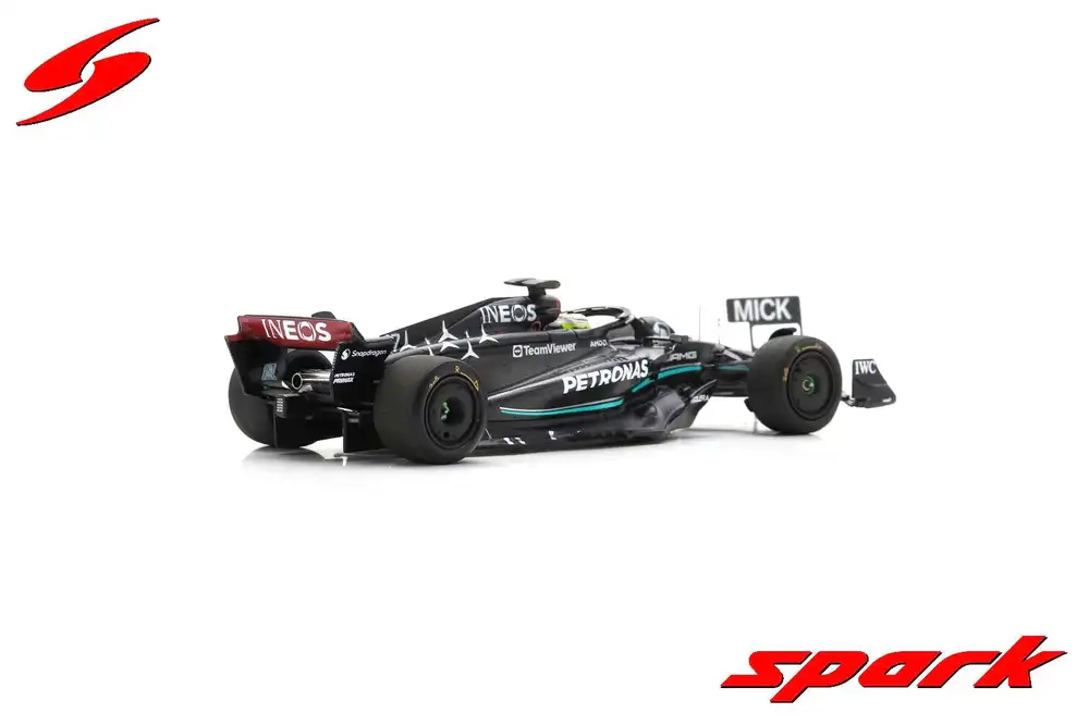 Mercedes-AMG Petronas F1 W14 E Performance #47 M.Schumacher Spanish GP 2023 Tyre Test 1:43 Spark 