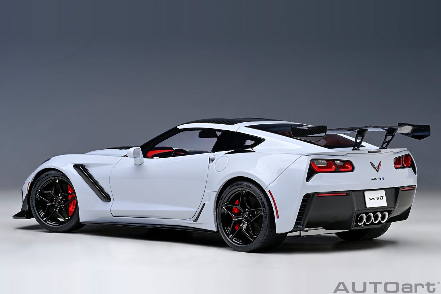 Chevrolet Corvette C7 ZR1 2019 ceramic matrix grey metallic 1:18 AUTOart