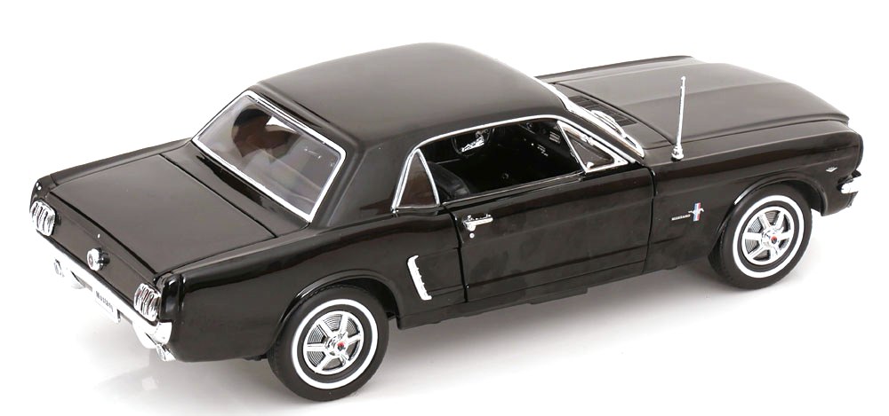 Ford Mustang Coupe 1964 1/2 black 1:18 Welly
