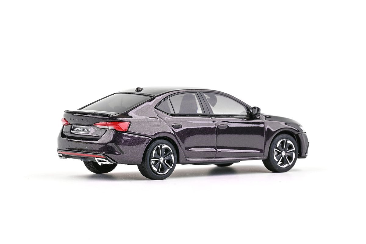 Škoda Octavia IV RS 2020 fialová space metalíza 1:43 Abrex
