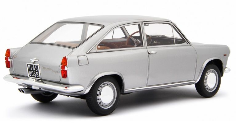 Autobianchi Primula Coupé 1965 silver 1:18 Laudoracing Model 